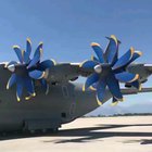 Contra-rotating propellers on the Antonov An-70