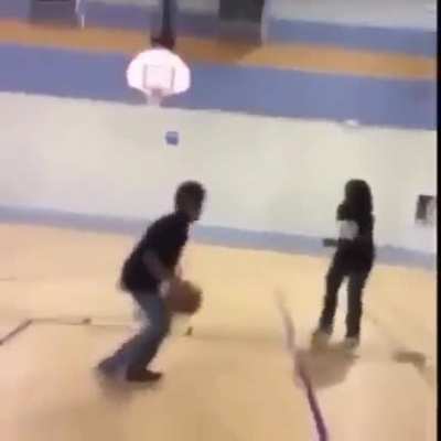 Basketball moment