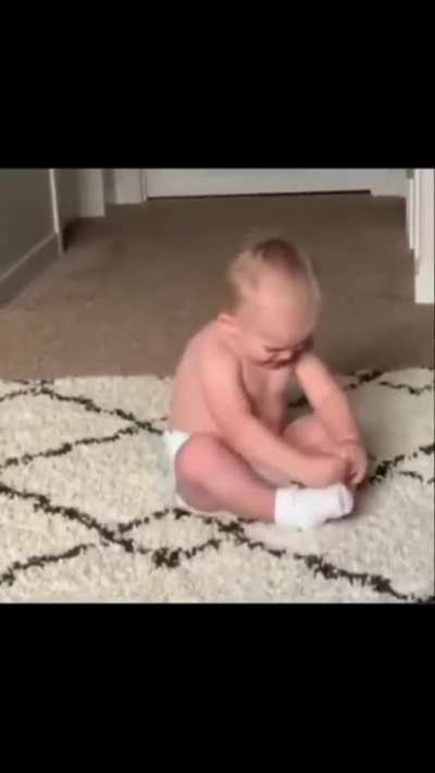 to wear a sock
