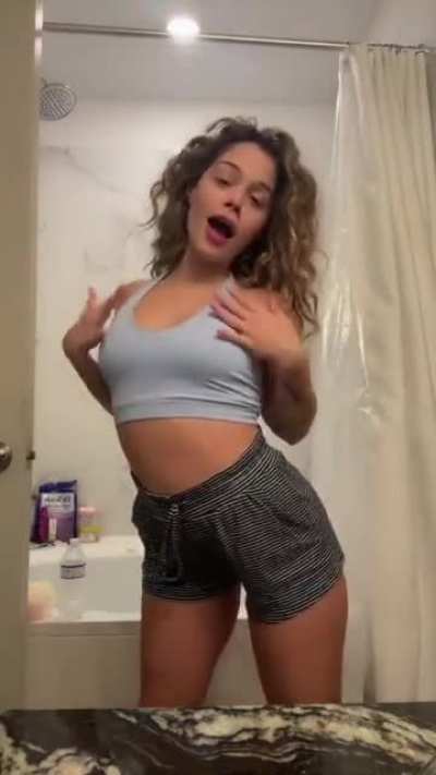 Learning to do tik tok?