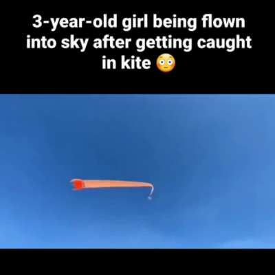 Kite flying a kid