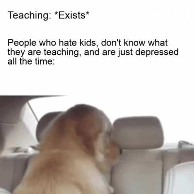 Is just my teachers, or it others
