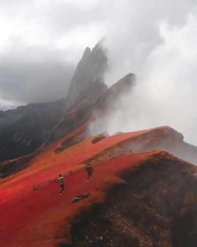 ? On the way to where the dragon hides.. Italy dolomites