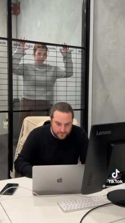 When the intern is told to watch and learn
