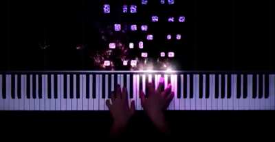 Visualized "Dance of the Sugar Plum Fairy"