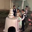 Wedding toast steals the show.