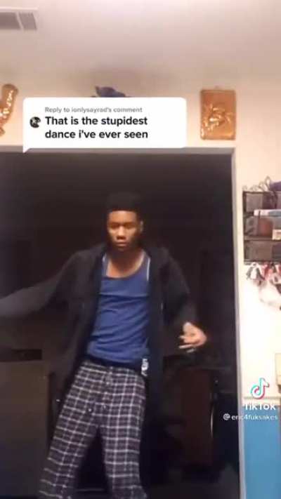 "That is the stupidest dance I have ever seen"
