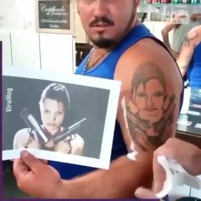 Ok Boris, time to show off your brand new Tattoo