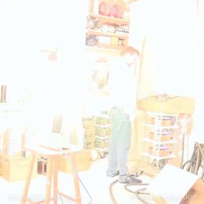 Testing a 20 kW light bulb