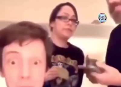 He tried to fool his parents, but the joke’s on him