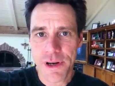 Jim Carrey's message for Emma Stone
