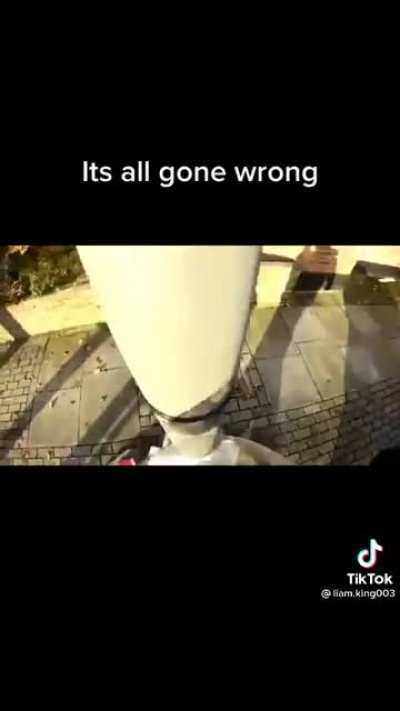Just covering his bike
