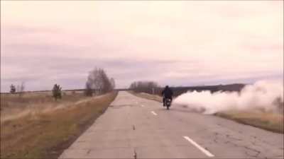 Never heard of a steam bike before