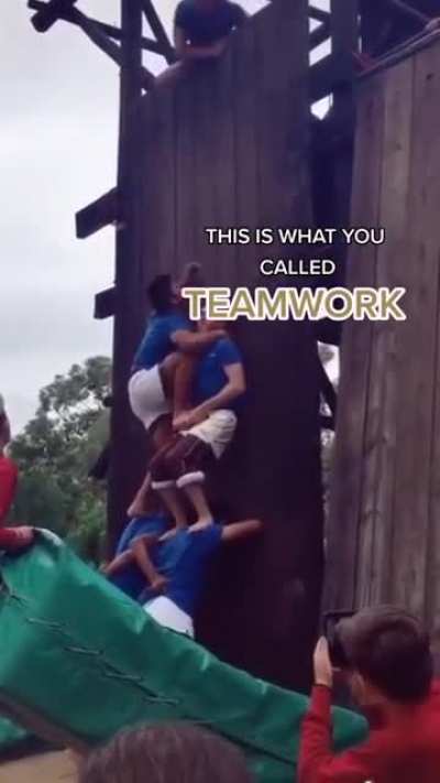 ? THIS IS WHAT YOU'LL CALL TEAMWORK
