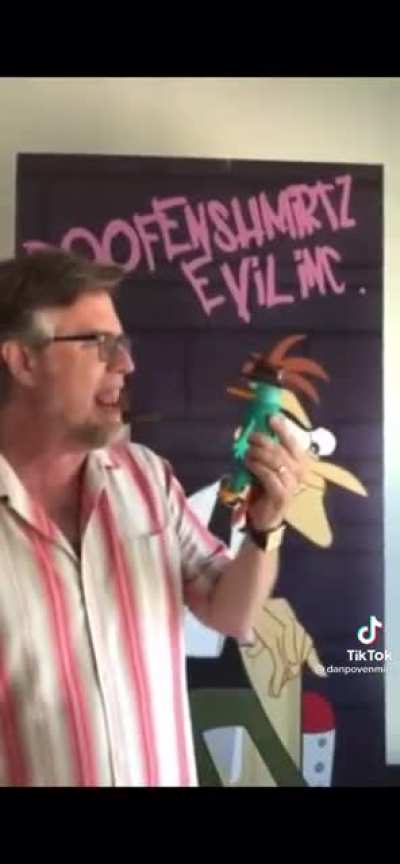 “His name is Perry the Platypus”