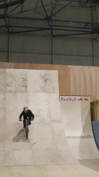 Insane move on a BMX