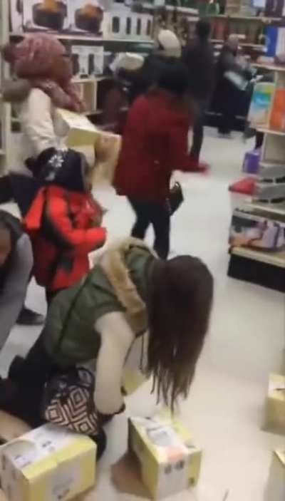 They're fighting over... toasters?