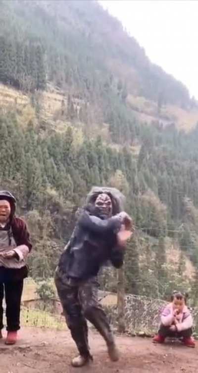 This guy got moves
