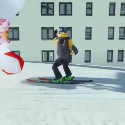 Speedriding freestyle by Valentin Delluc