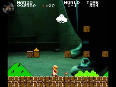 I pitch-corrected Eminem's Lose Yourself into the Super Mario Bros music
