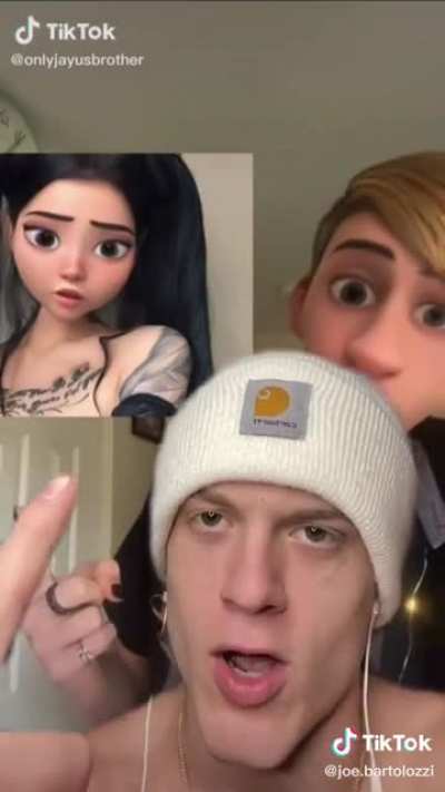 Saw this on TikTok. Thought this was some very real cringe (not the last part though)