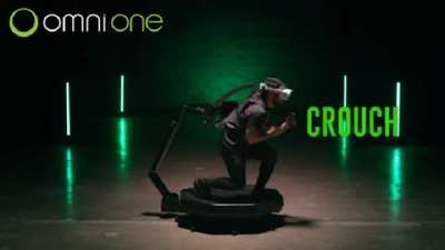 The virtuix omni vr. Release date is in 2021.