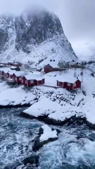 ? Oldest fishing village in Lofoten, Norway ?