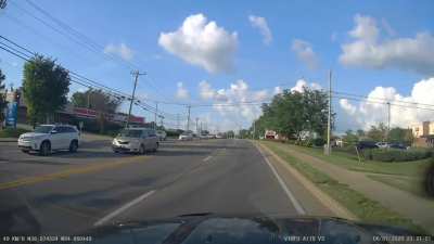 Look before turning across traffic? Why would I need to do that?