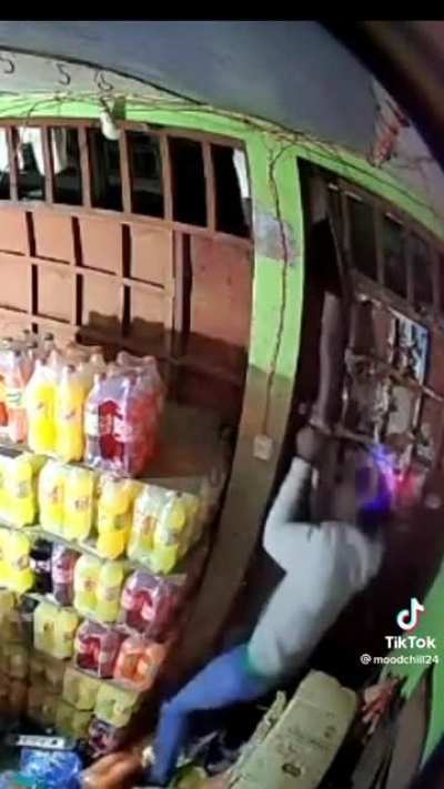 to steal a bottle of Fanta