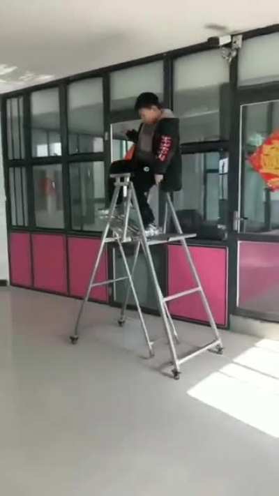Smart Ladder ? made by school kids