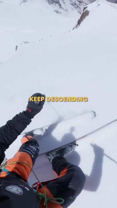 ‎Andrzej Bargiel‎ became the first person to climb up and ski down Nanga Parbat in Pakistan (8,126m) without supplementary oxygen