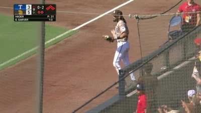 [Highlight] [Highlight] Josh Hader gets out of the bases loaded jam for the save, Padres win, and series sweep against the Rangers.