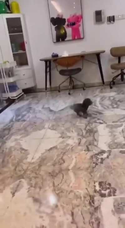 A very tiny tornado