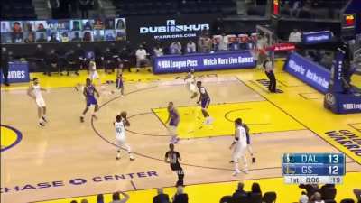 [Highlight] Dorian Finney-Smith drills the dagger 3 to put the Warriors away!
