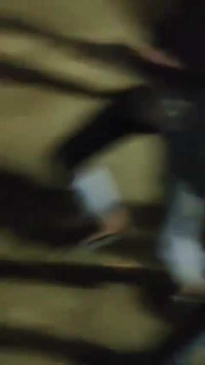 The kickback got him, wrong side
