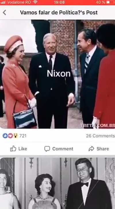 The Queens transition through time with the US presidents
