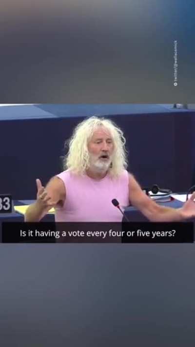 European exposes US "democracy" in one go better than most Americans