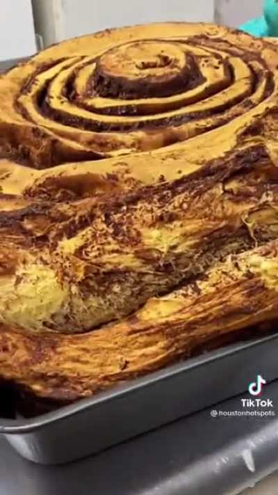 Anyone want a cinnamon roll?