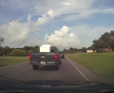 Brake checking gone wrong