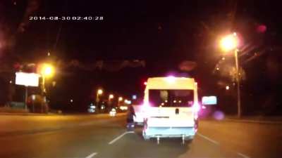 Road rage backfired