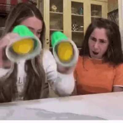 Her reaction really makes you amaze