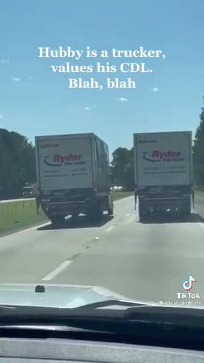 I felt the driver’s rage watching this. People who do this deserve a swift punch in the crotch.