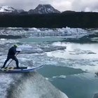 Adventure is out there Alsek Lake, Alaska.