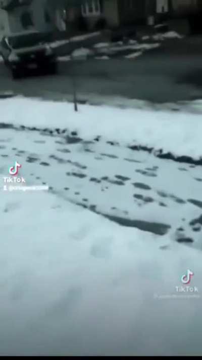 Idiot moves her neighbor’s car