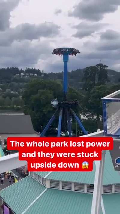 Stuck upside down