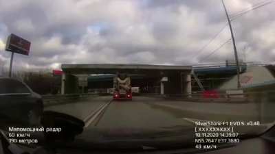 Bridge collapses after hit by lorry unknown year.