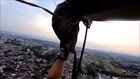 Skydiver misses his drop zone.
