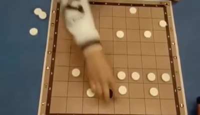 Incredible strategy of the last move..