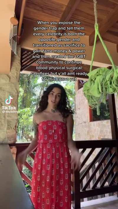 She should probably tell her doctor but looking at her account she might not believe in medicine.