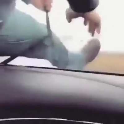 Some intense road rage